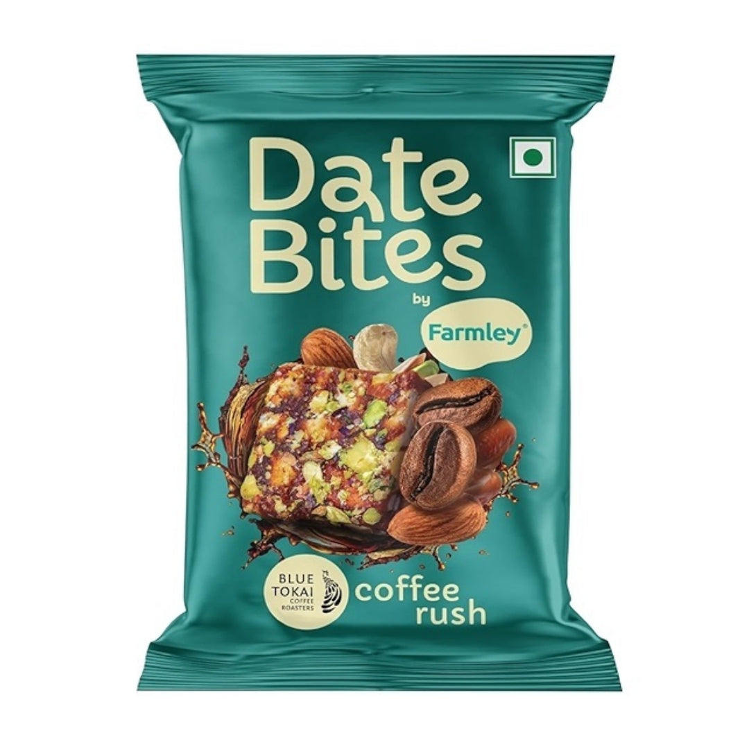 Dates Bites Coffee Rush by Farmley (20g)