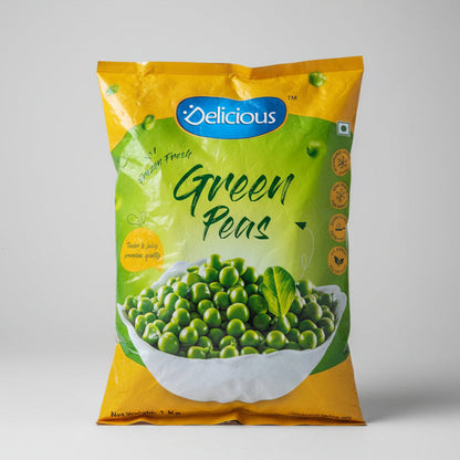 Delicious Frozen Green Peas (1kg)