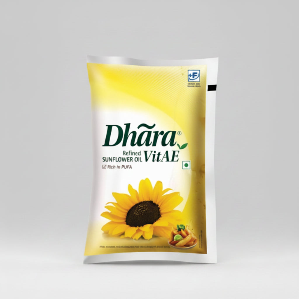 Dhara Refined Sunflower Oil (1L)