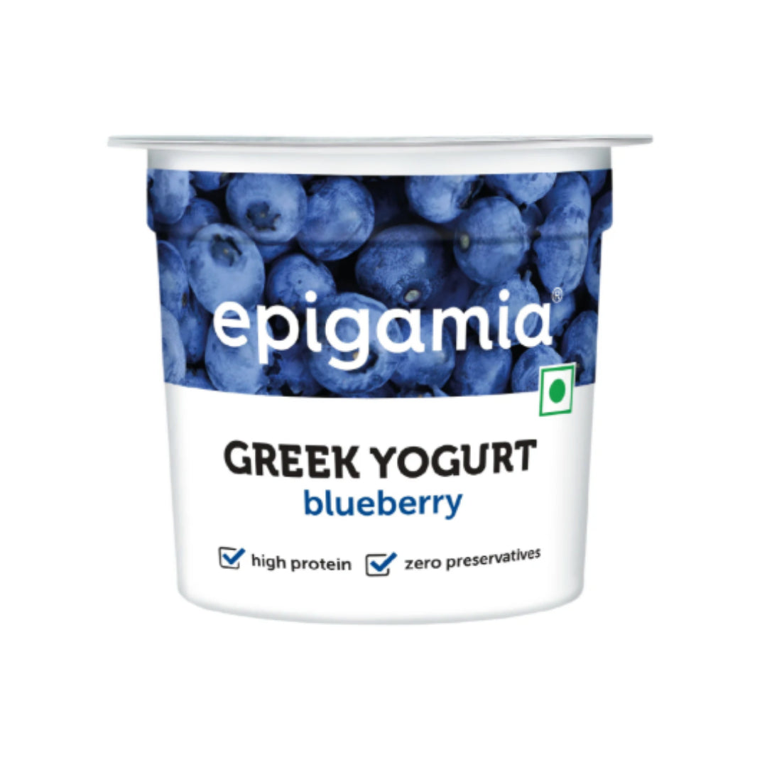 Epigamia Greek Yogurt Blueberry (85g)