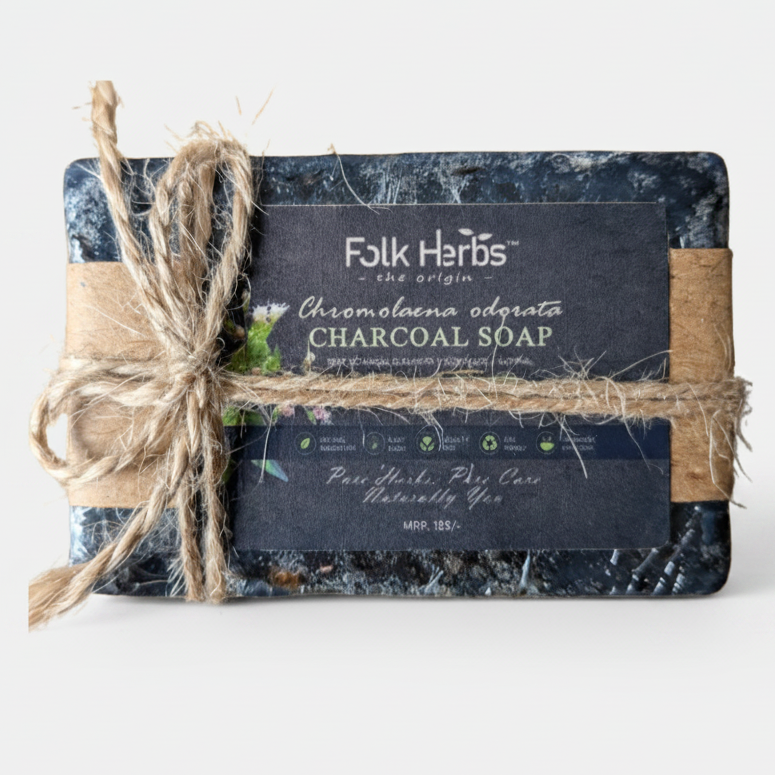 Folk Herbs Charcoal Soap (1N)