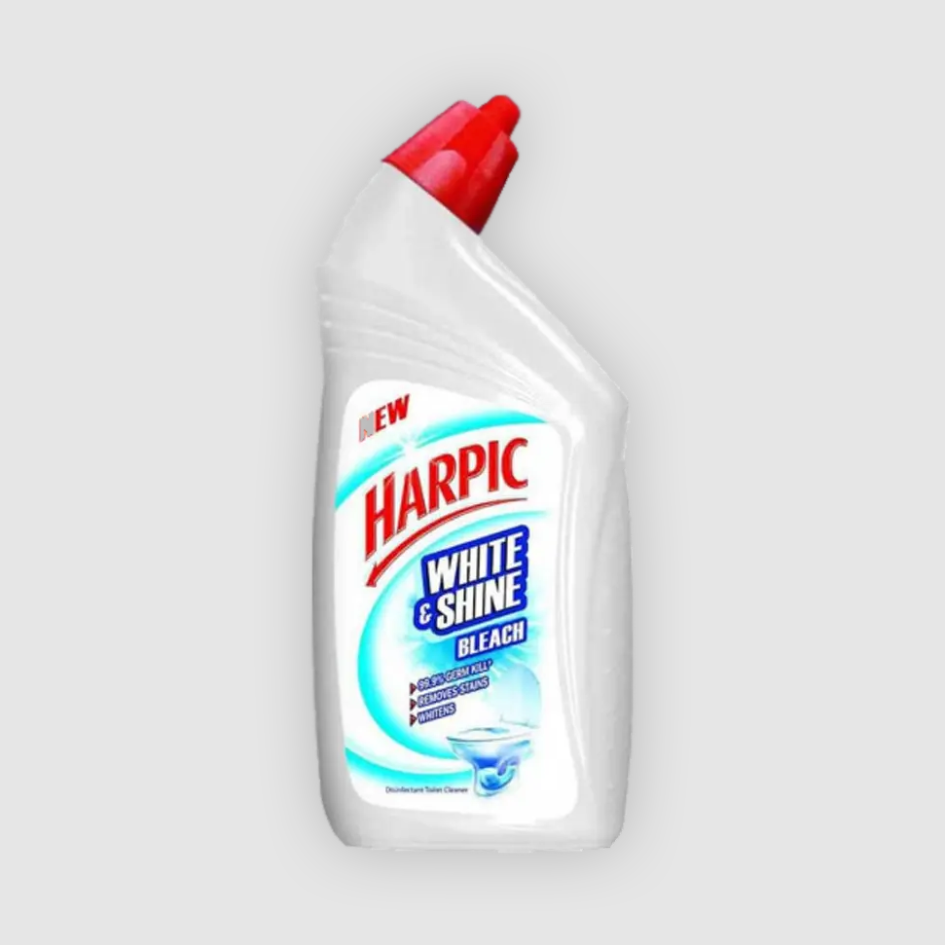 Harpic White And Shine Bleach Disinfectant Toilet Cleaner (500ml)