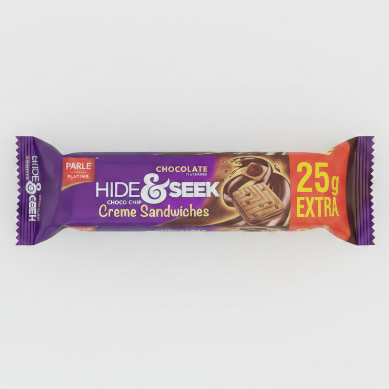 Hide & Seek Choco Chip Creme Sandwiches Chocolate Flavoured (125g)