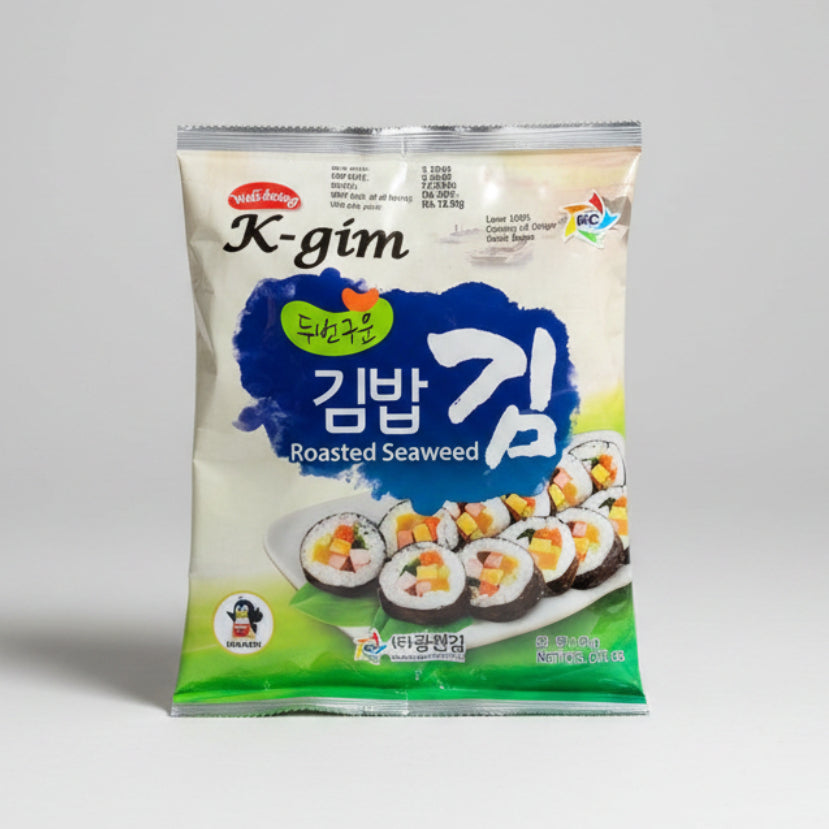 K Gim Roasted Seaweed 10 sheets (20g)