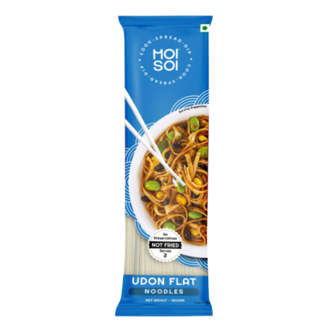 Moi Soi Udon Flat Noodles (150g)
