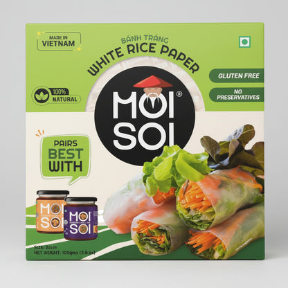 Moi Soi White Rice Paper BANH TRANG (100g)