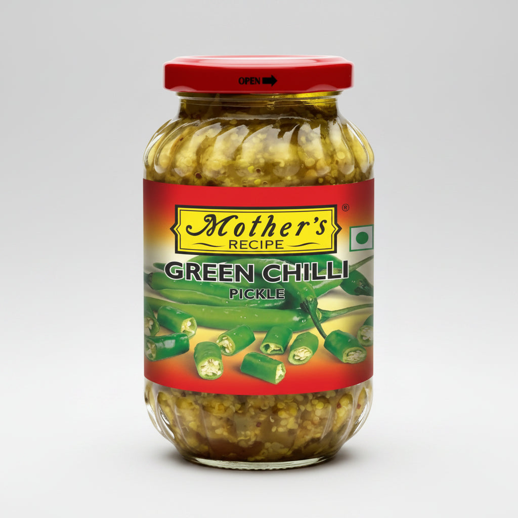 Mother's Recipe Green Chilli Pickle (300g)