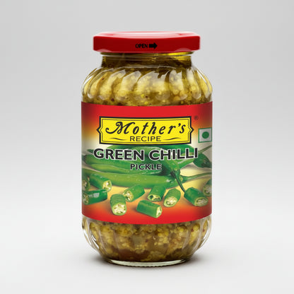 Mother's Recipe Green Chilli Pickle (300g)