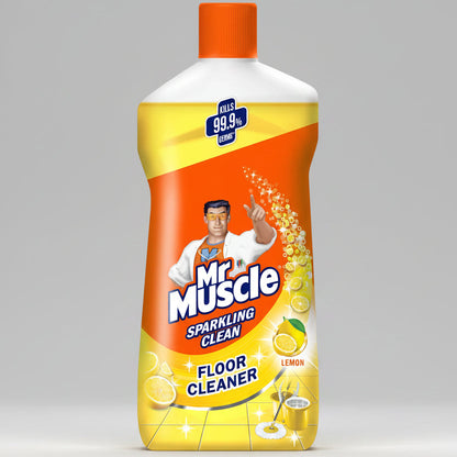 Mr Muscle Sparkling Clean Floor Cleaner Lemon Flavour (1L)