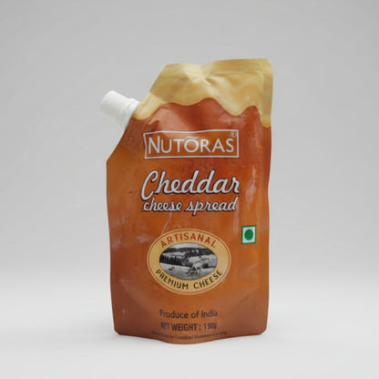 Nutoras Cheddar Cheese Spread Artisanal Premium Cheese (180g)