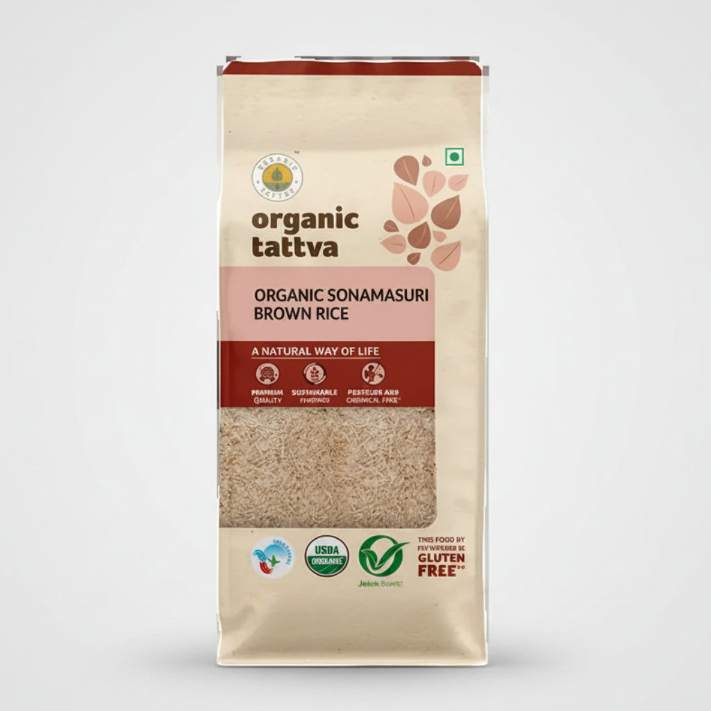Organic Tattva Brown Rice (1Kg)