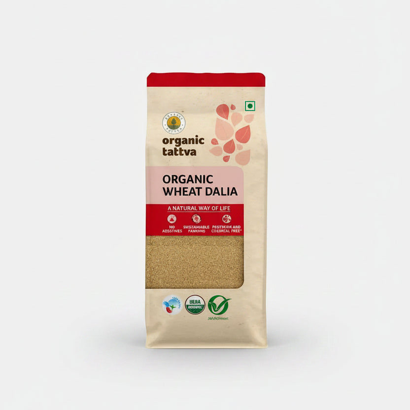 Organic Tattva Organic Wheat Dalia (500g)