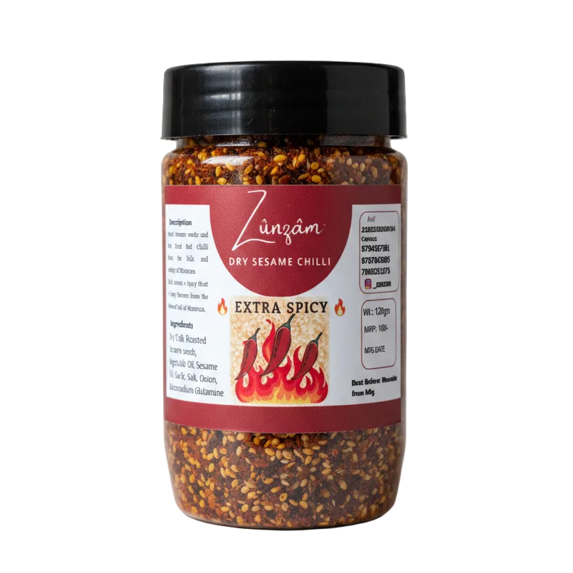 Zunzam Dry Sesame Chiili 120g