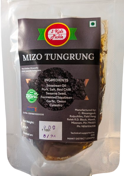 3 Kids Pickle Mizo Tungrung 90g