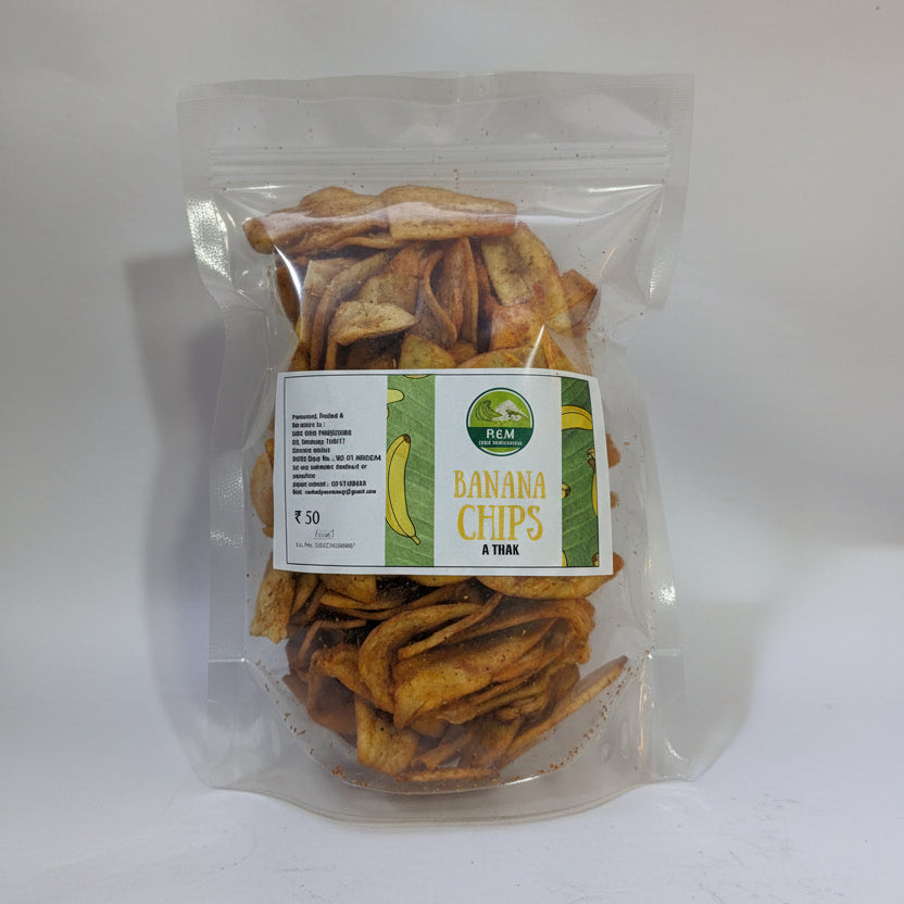 R&M Banana Chips A thak  (1Pack)