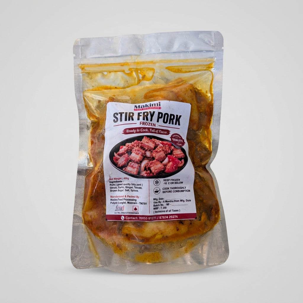 Makimi Stir Fy Pork (Ready to cook) 400g