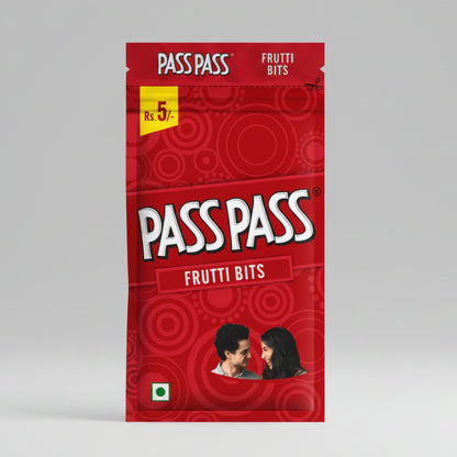 Pass Pass Roasted Frutti Bits Mouth Freshener (13g)