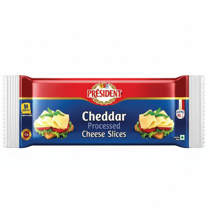 President Cheddar Cheese Slices (765g)