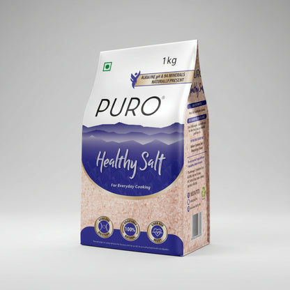 Puro Healthy Salt Himalayan Pink Salt Chi (1Kg)