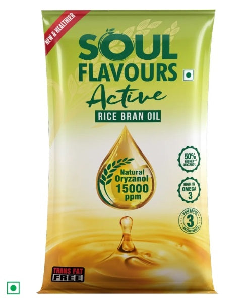 Rice Bran Oil Soul Flavours Pouch (1L)