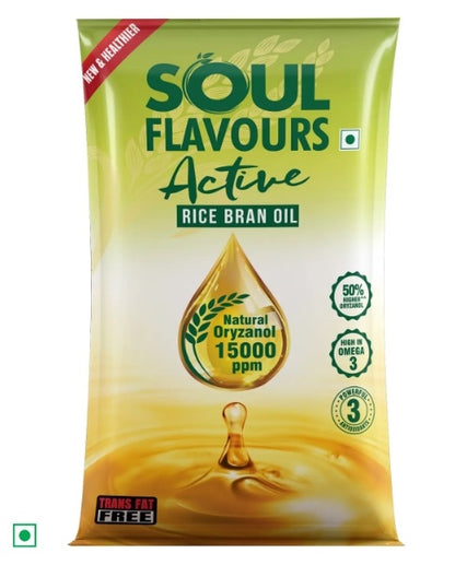 Rice Bran Oil Soul Flavours Pouch (1L)