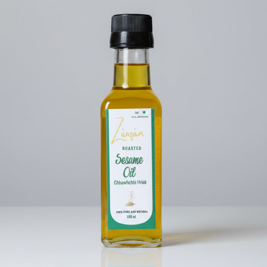 Roasted Sesame Oil Chhawchhi Hriak Zunzam (100ml)