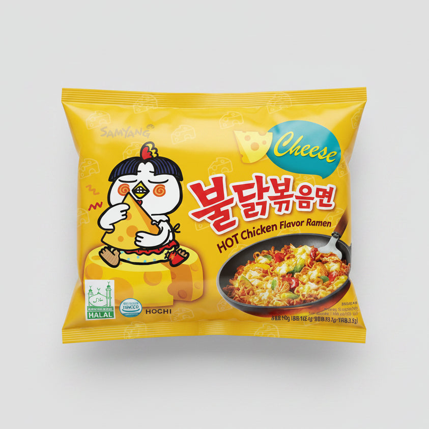 Samyang Buldak Cheese Hot Chicken Flavour Ramen (140g)