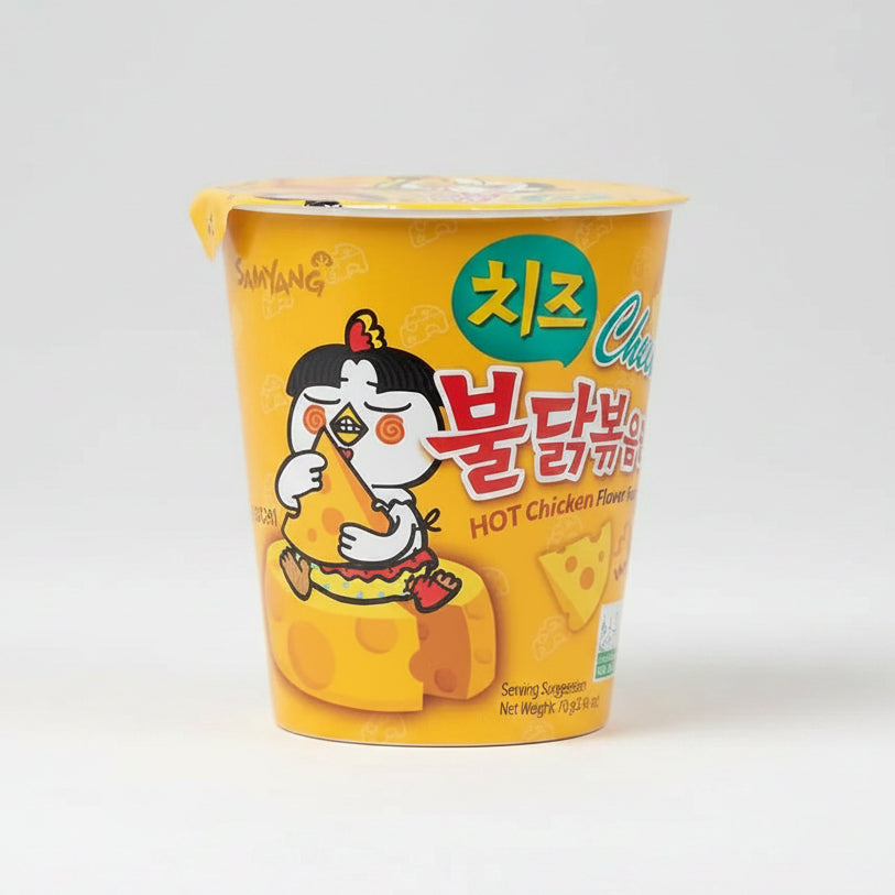 Samyang Cheese Buldak Hot Chicken Flavour Ramen Cup (70g)