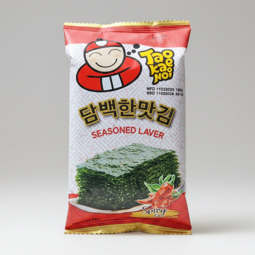 Seasoned Laver Spicy Flavor Seaweed (4g)