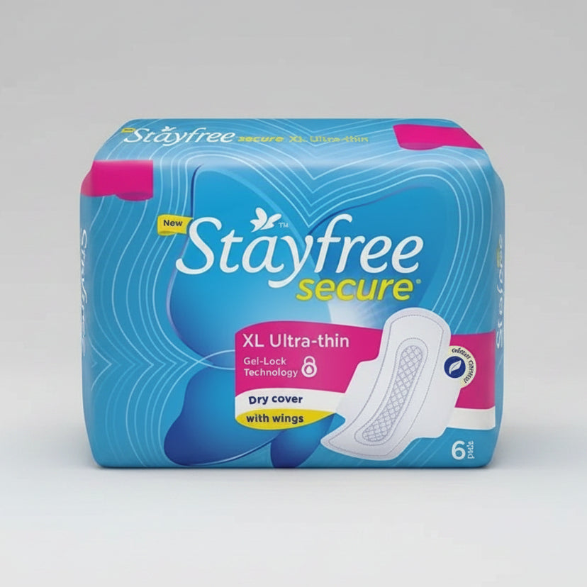 Stayfree Secure XL Ultra-thin (6 Units)