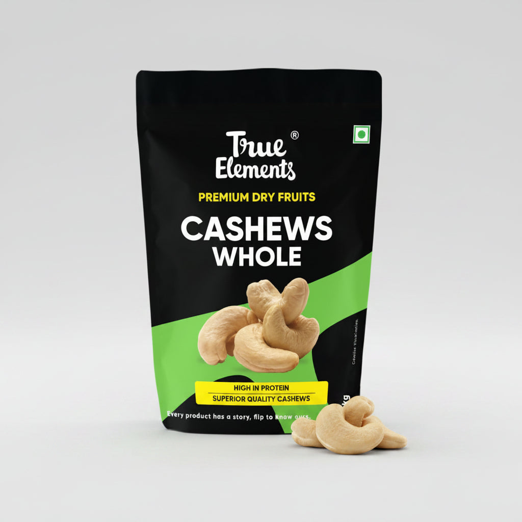 True Elements Cashews Whole Unsalted (200g)