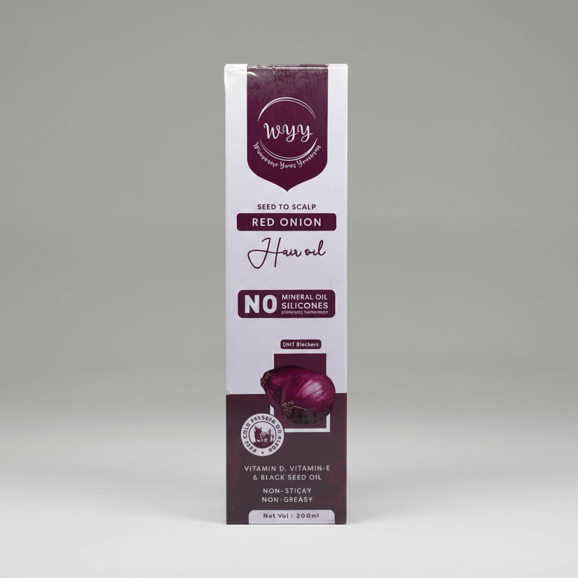 Wyy Red Onion Hair Oil Vitamin D and E (200ml)