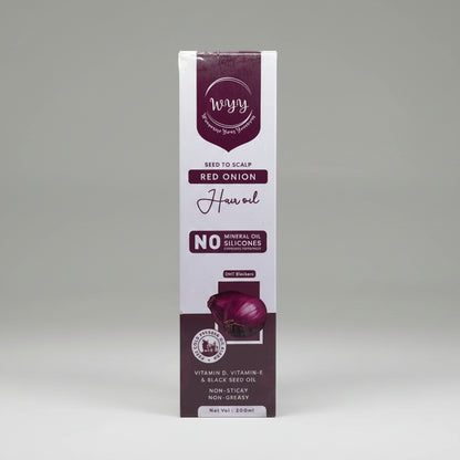 Wyy Red Onion Hair Oil Vitamin D and E (200ml)