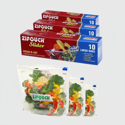 Zipouch Slider Fresh-N-Loc Large (10N)