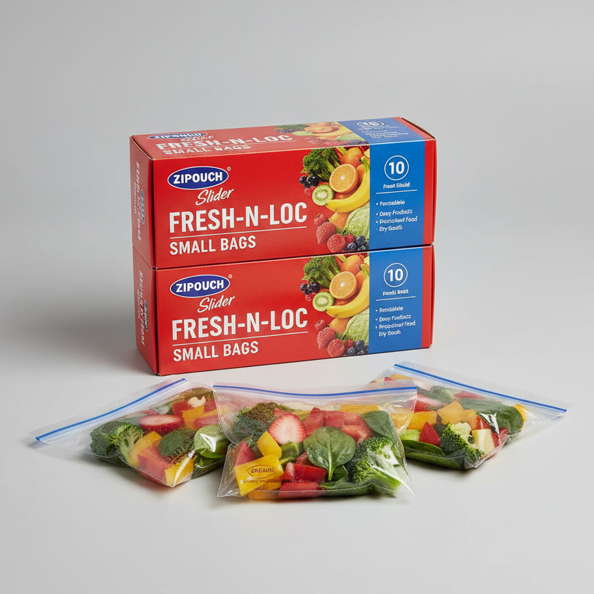 Zipouch Slider Fresh-N-Loc Small (10N)