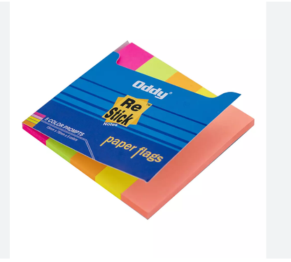 Oddy Re Stick Notes Paper Flags