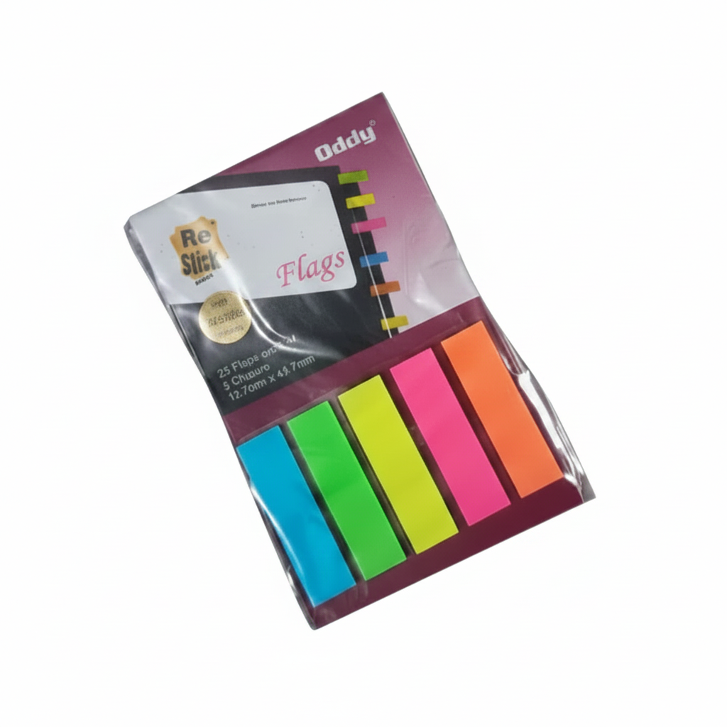 Oddy Re Stick Notes 25 Flags